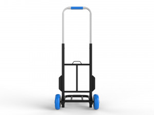 cart storage blue 3Dモデル