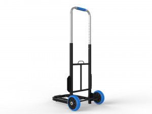 cart storage blue 3Dモデル