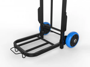 cart storage blue 3D Model