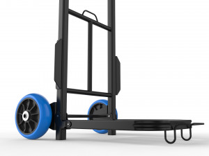 cart storage blue 3Dモデル