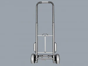 cart storage blue 3D Model