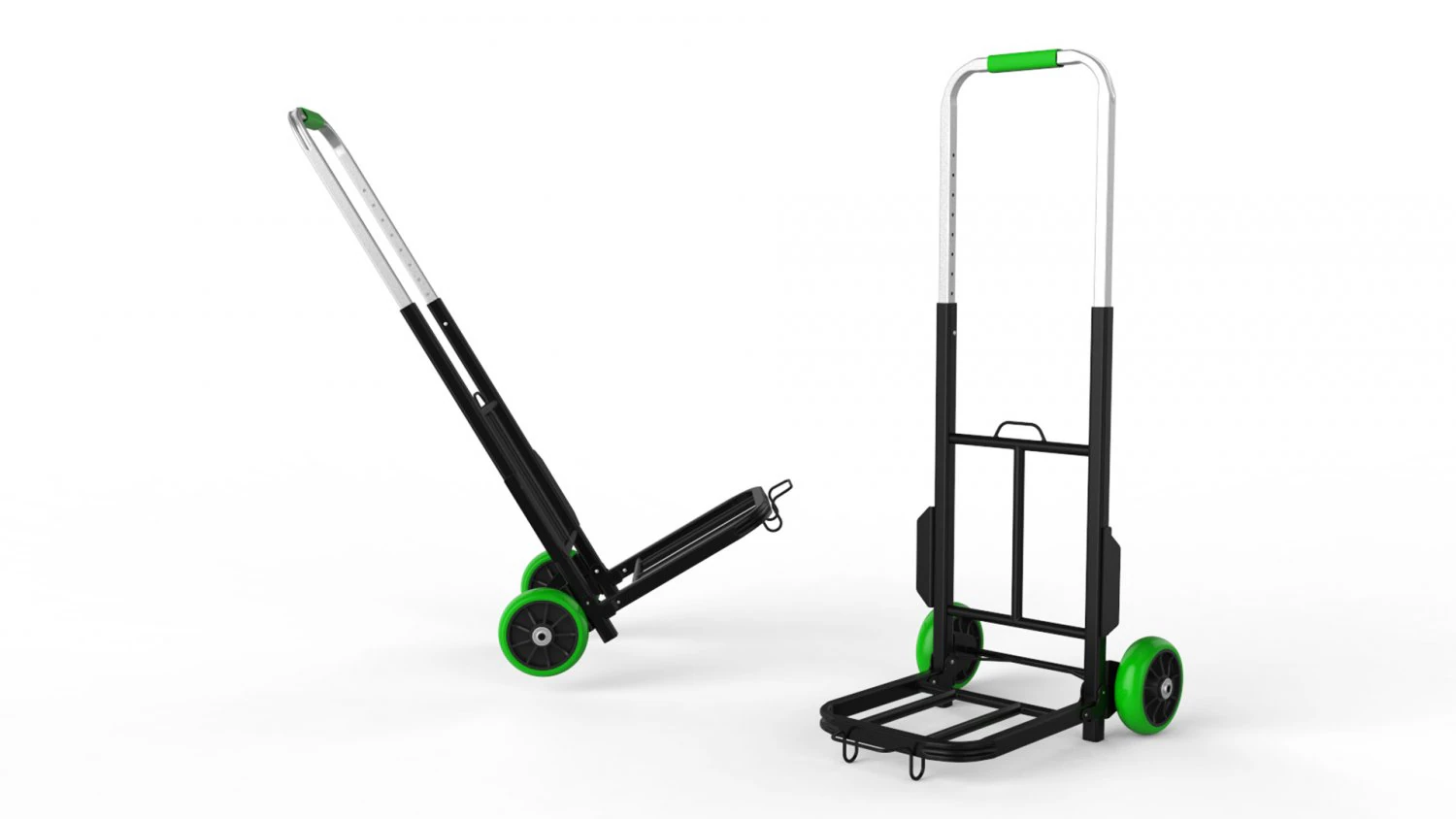 cart storage green 3D Model .c4d .max .obj .3ds .fbx .stl .blend 