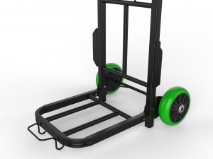 cart storage green 3D Модель