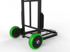 cart storage green 3D Model