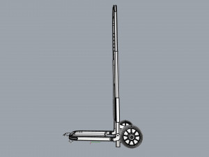 cart storage green 3D Модель