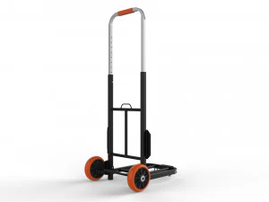 w&oacute;zek do przechowywania pomarańczowy Model 3D