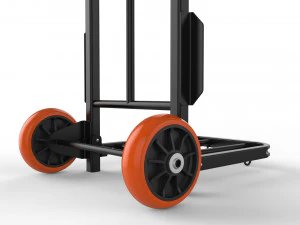 w&oacute;zek do przechowywania pomarańczowy Model 3D