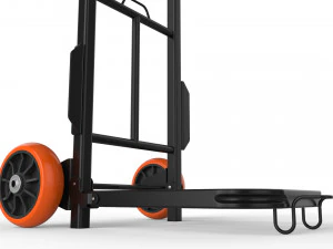 w&oacute;zek do przechowywania pomarańczowy Model 3D