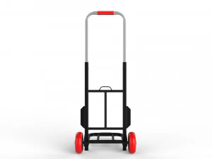 カート収納 赤 3Dモデル