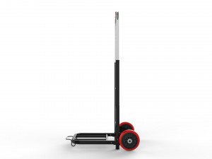 cart storage red 3D Model