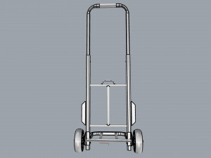 cart storage red 3D Model