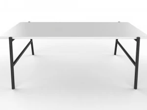 center table black and white 3D Model