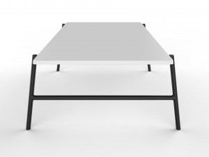 center table black and white Modelo 3D