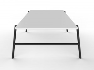 center table black and white Modelo 3D