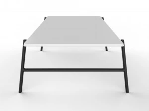 center table black and white 3D Model