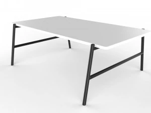 center table black and white 3D Model