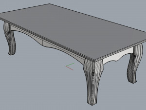 center table italy 3D 模型