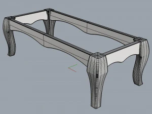 center table italy 3D Model