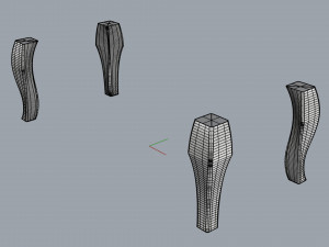 center table italy 3D 模型