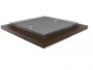 chandelier vitralys beechwood brown 3D मॉडल