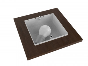 chandelier vitralys beechwood brown 3D मॉडल