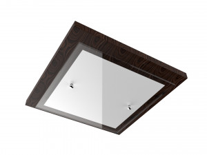 chandelier vitralys walnut black 3D-Modell