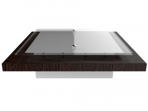 chandelier vitralys walnut black Modello 3D