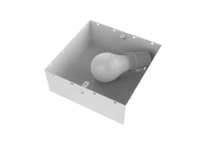 chandelier vitralys walnut black 3D Model