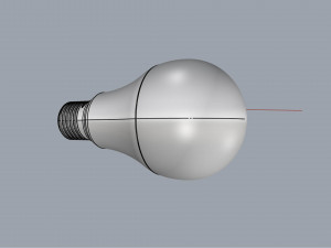 chandelier vitralys walnut wood Model 3D
