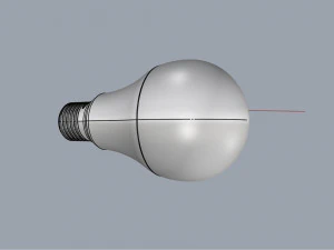 chandelier vitralys walnut wood 3D Model