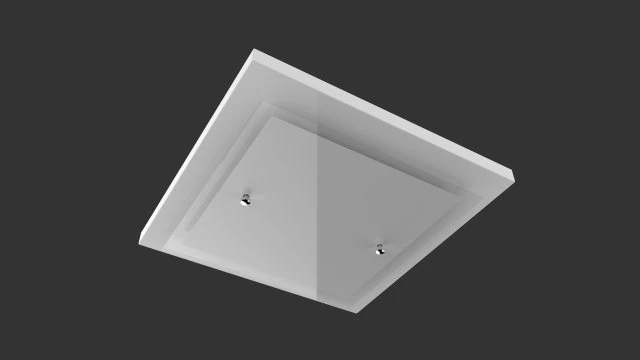 Kronleuchter Vitralys weiß 3D Modell .c4d .max .obj .3ds .fbx .stl .blend