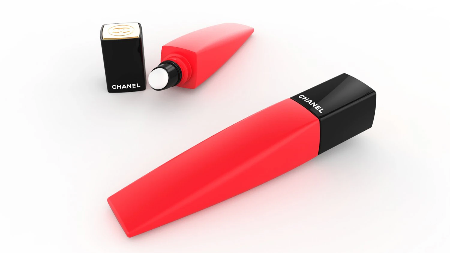 chanel rouge allure liquid powder 3D Model .c4d .max .obj .3ds .fbx .stl .blend 