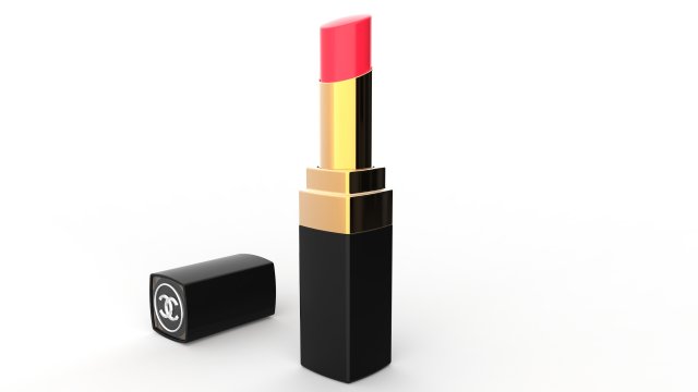 chanel rouge coco flash 3D 모델 .c4d .max .obj .3ds .fbx .stl .blend 