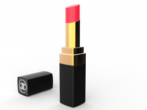 chanel rouge allure liquid powder collection 3D Model in Woman