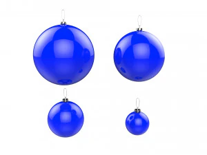 christmas tree decoration ball collection 01 3D Model