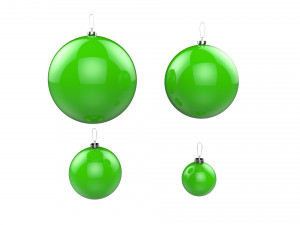 christmas tree decoration ball collection 01 3D मॉडल
