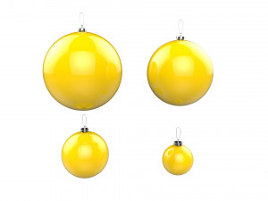 christmas tree decoration ball collection 01 3D मॉडल