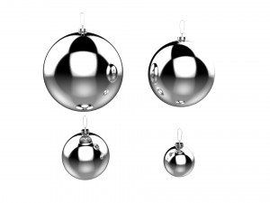 christmas tree decoration ball collection 01 3D मॉडल