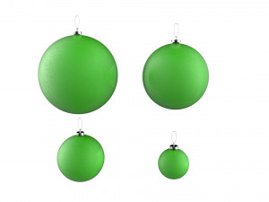 christmas tree decoration ball collection 01 3D मॉडल