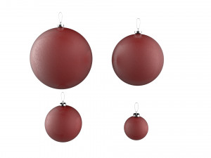 christmas tree decoration ball collection 01 3D मॉडल