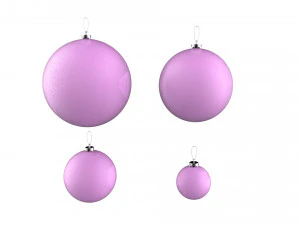 christmas tree decoration ball collection 01 3D Model