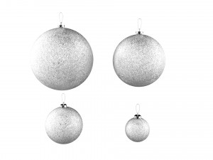 christmas tree decoration ball collection 01 3D मॉडल