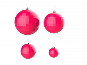 christmas tree decoration ball collection 02 3Dモデル