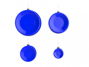 christmas tree decoration ball collection 03 Modelo 3D