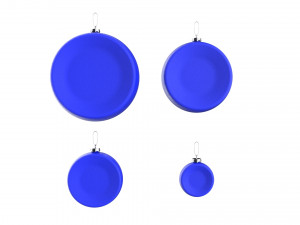christmas tree decoration ball collection 03 Modelo 3D