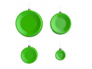 christmas tree decoration ball collection 03 Modelo 3D