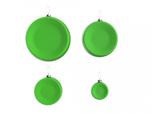 christmas tree decoration ball collection 03 Modelo 3D