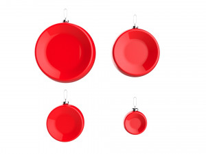 christmas tree decoration ball collection 03 Modelo 3D
