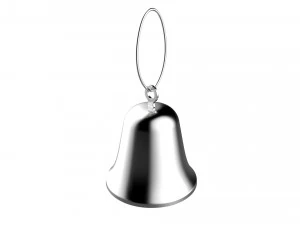 christmas tree decoration bells collection 3D Model