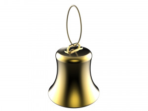 christmas tree decoration bells collection Modèle 3D